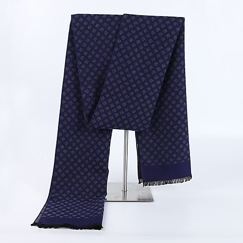 

Men's Rectangle Scarf Daily Wear As Per Picture Scarf Lattice