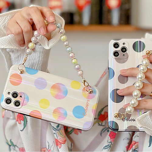 

Phone Case For Apple Back Cover iPhone 12 Pro Max 11 SE 2020 X XR XS Max 8 7 Shockproof Dustproof Geometric Pattern TPU
