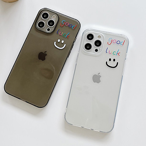 

Phone Case For Apple Back Cover iPhone 12 Pro Max 11 SE 2020 X XR XS Max 8 7 Shockproof Dustproof Graphic Transparent TPU