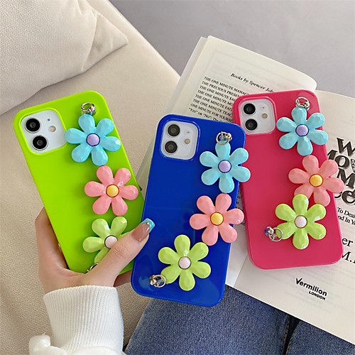 

Phone Case For Apple Back Cover iPhone 12 Pro Max 11 SE 2020 X XR XS Max 8 7 6 Shockproof Dustproof Solid Colored Animal TPU