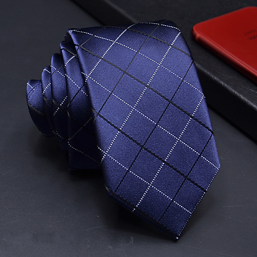 

Men's Party Necktie - Print / Solid Colored Print
