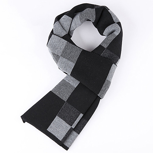 

Men's Rectangle Scarf Daily As Per Picture Scarf Lattice