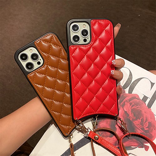 

Phone Case For Apple Back Cover iPhone 12 Pro Max 11 SE 2020 X XR XS Max 8 7 Shockproof Solid Colored PU Leather