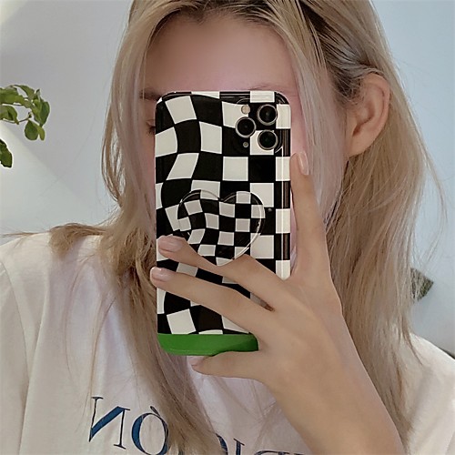 

Phone Case For Apple Back Cover iPhone 12 Pro Max 11 SE 2020 X XR XS Max 8 7 Shockproof Dustproof Geometric Pattern TPU
