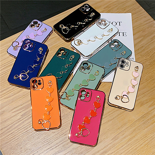 

Phone Case For Apple Back Cover iPhone 12 Pro Max 11 SE 2020 X XR XS Max 8 7 Shockproof Dustproof Solid Colored TPU