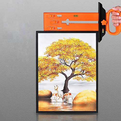 

Photo Frame Hanging Tool, Multi-functional Level, Suitable for Woodworking Hanging Painting, Tool Frame Wall Precise Positioning, Fixed-point Drilling