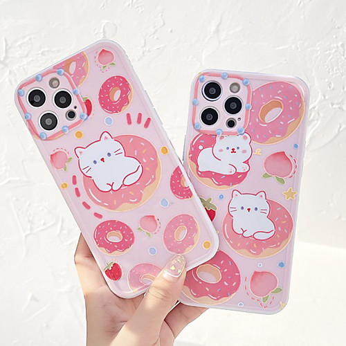 

Phone Case For Apple Back Cover iPhone 12 Pro Max 11 SE 2020 X XR XS Max 8 7 Shockproof Dustproof Graphic TPU