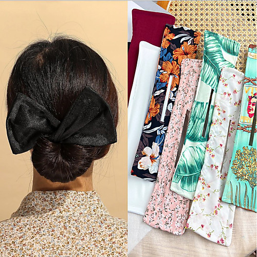 

Women's Hair Ties For Party Evening Street Holiday Birthday Party Bowknot Handmade Fabric 1 2 3 1pc