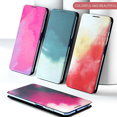 

Phone Case For Apple Full Body Case iPhone 12 Pro Max 11 SE 2020 X XR XS Max 8 7 6 Card Holder Shockproof Dustproof Color Gradient PU Leather