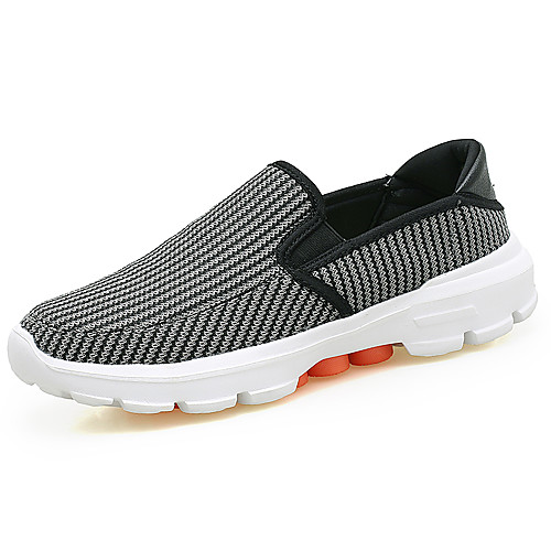 

Men's Loafers & Slip-Ons Sporty Look Comfort Loafers Light Soles Sporty Casual Athletic Daily Knit Breathable Non-slipping Blue Gray Black Fall Spring