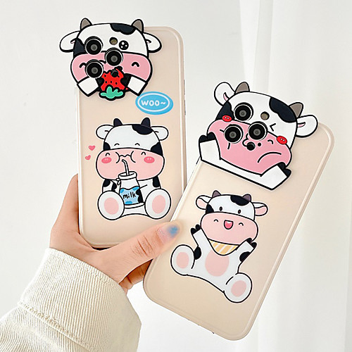 

Phone Case For Apple Back Cover iPhone 12 Pro Max 11 SE 2020 X XR XS Max 8 7 Shockproof Dustproof Cartoon Graphic TPU