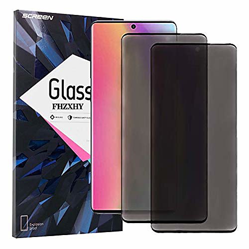 

Phone Screen Protector For SAMSUNG S21 S21 Plus S21 Ultra S20 S20 Plus Tempered Glass 2 pcs 9H Hardness Privacy Anti-Spy 3D Curved edge Front Screen Protector Phone Accessory