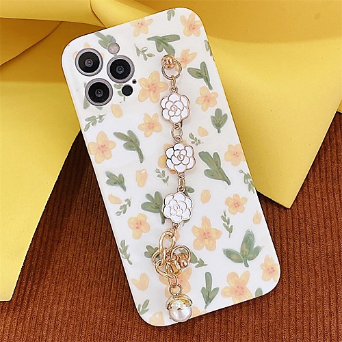 

Phone Case For Apple Back Cover iPhone 12 Pro Max 11 SE 2020 X XR XS Max 8 7 Shockproof Dustproof Flower TPU