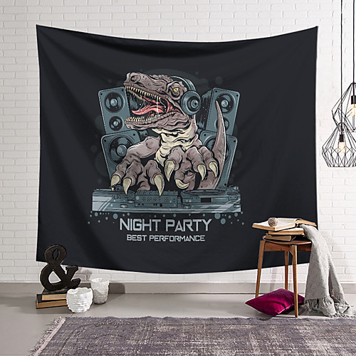 

Dinosaur Wall Tapestry Art Decor Blanket Curtain Hanging Home Bedroom Living Room Decoration Polyester