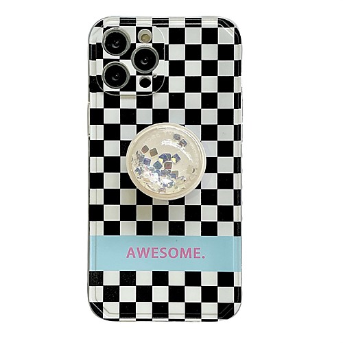 

Phone Case For Apple Back Cover iPhone 12 Pro Max 11 SE 2020 X XR XS Max 8 7 Shockproof Dustproof Geometric Pattern TPU