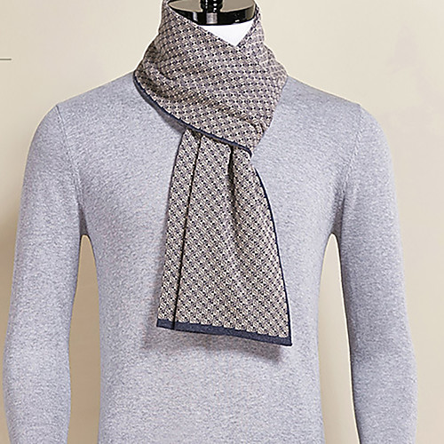 

Men's Rectangle Scarf Daily As Per Picture Scarf Print
