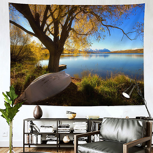 

Landscape Wall Tapestry Art Decor Blanket Curtain Hanging Home Bedroom Living Room Decoration Polyester