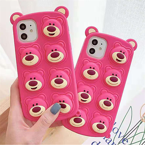 

Phone Case For Apple Back Cover iPhone 12 Pro Max 11 SE 2020 X XR XS Max 8 7 6 Shockproof Dustproof Cartoon TPU