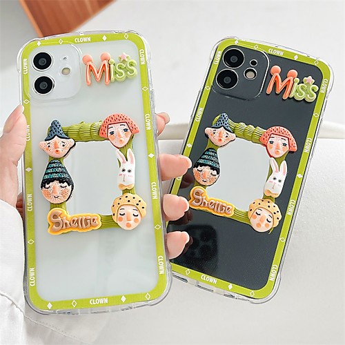 

Phone Case For Apple Back Cover iPhone 12 Pro Max 11 SE 2020 X XR XS Max 8 7 Shockproof Dustproof Cartoon TPU