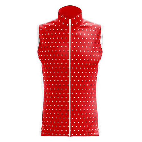 

21Grams Women's Sleeveless Cycling Jersey Summer Spandex Red Dot Bike Top Mountain Bike MTB Road Bike Cycling Quick Dry Moisture Wicking Sports Clothing Apparel / Stretchy / Athleisure