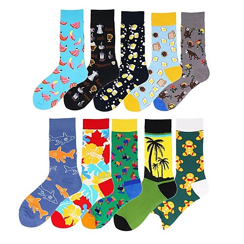 

Men's Socks Mixed Color / Sports and Outdoors Socks Medium Athleisure Light Blue 1 Pair