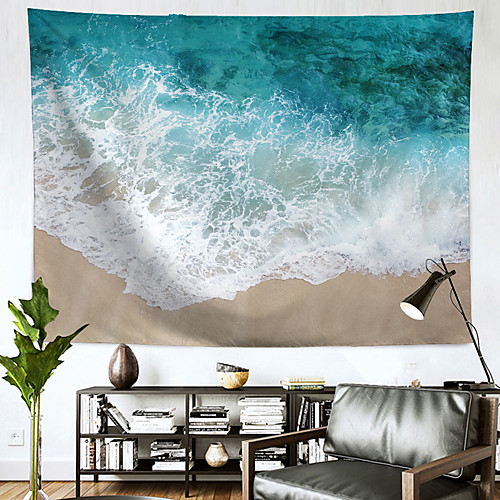 

Landscape Wall Tapestry Art Decor Blanket Curtain Hanging Home Bedroom Living Room Decoration Polyester Ocean