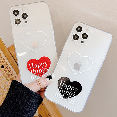 

Phone Case For Apple Back Cover iPhone 12 Pro Max 11 SE 2020 X XR XS Max 8 7 Shockproof Dustproof Graphic Transparent TPU