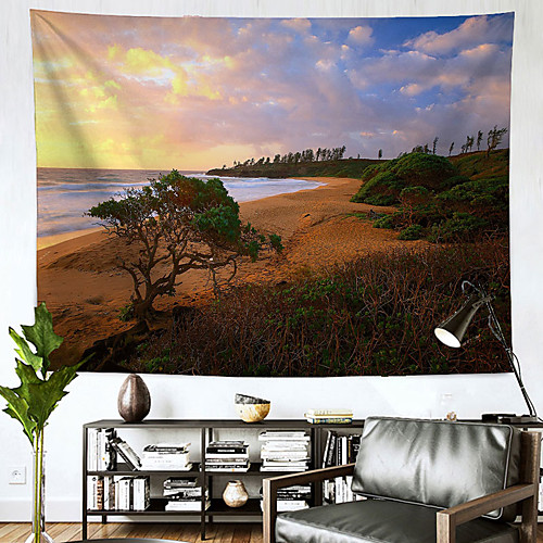

Landscape Wall Tapestry Art Decor Blanket Curtain Hanging Home Bedroom Living Room Decoration
