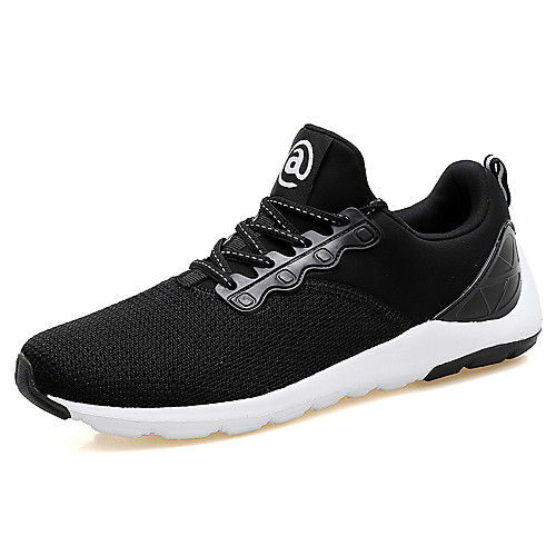 

Men's Trainers Athletic Shoes Sporty Look Sporty Casual Preppy Athletic Daily Running Shoes Fitness & Cross Training Shoes Mesh Non-slipping Red Gray Black Color Block Fall Spring