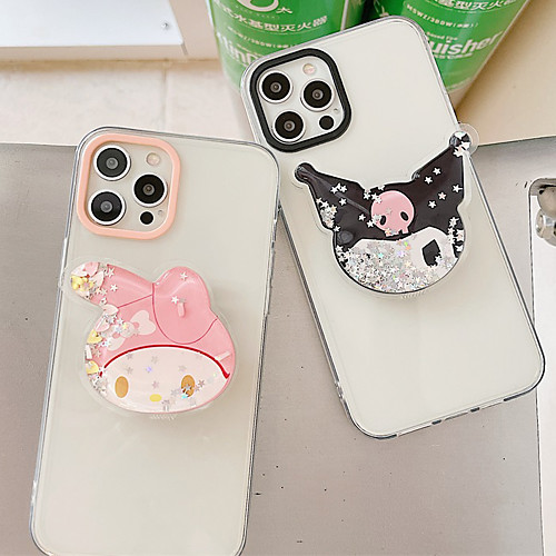

Phone Case For Apple Back Cover iPhone 12 Pro Max 11 SE 2020 X XR XS Max 8 7 Shockproof Dustproof with Stand Cartoon TPU
