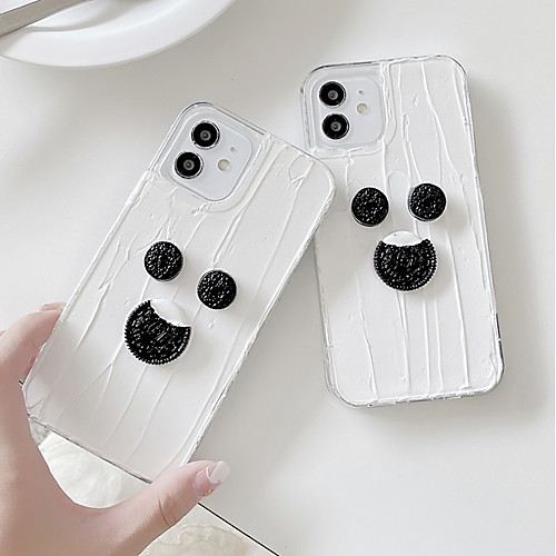 

Phone Case For Apple Back Cover iPhone 12 Pro Max 11 SE 2020 X XR XS Max 8 7 Shockproof Dustproof Graphic Solid Colored TPU
