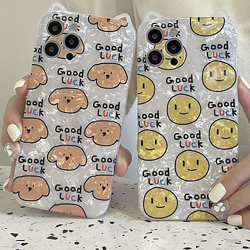 

Phone Case For Apple Back Cover iPhone 12 Pro Max 11 SE 2020 X XR XS Max 8 7 Shockproof Dustproof Cartoon Graphic TPU