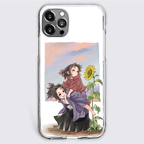 

Cartoon Characters Phone Case For Apple iPhone 12 Pro Max 11 SE 2020 X XR XS Max 8 7 Unique Design Protective Case Shockproof Dustproof Back Cover TPU