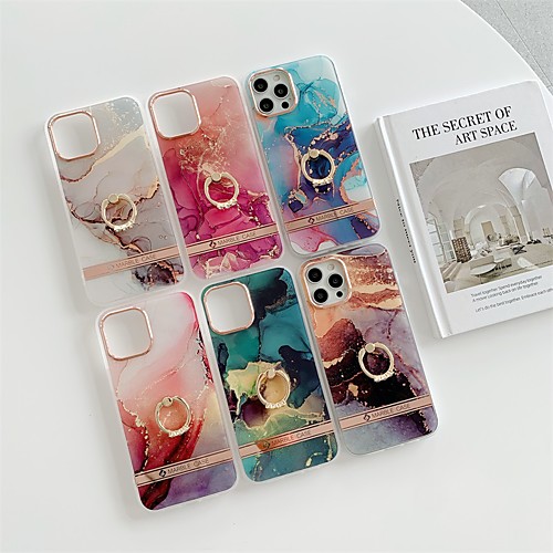 

Phone Case For Apple Back Cover iPhone 12 Pro Max 11 SE 2020 X XR XS Max 8 7 Shockproof Dustproof with Stand Tile TPU