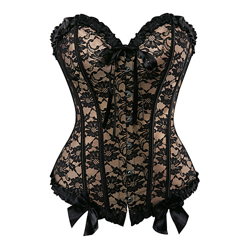 

Women's Corset G-strings & Thongs Panties Medium Ruffles Sexy Ruffle Shapewear