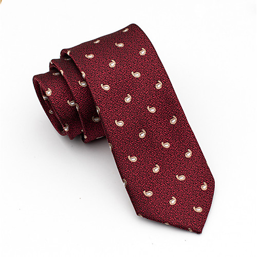 

Men's Party Necktie - Print Stylish / Pure Color