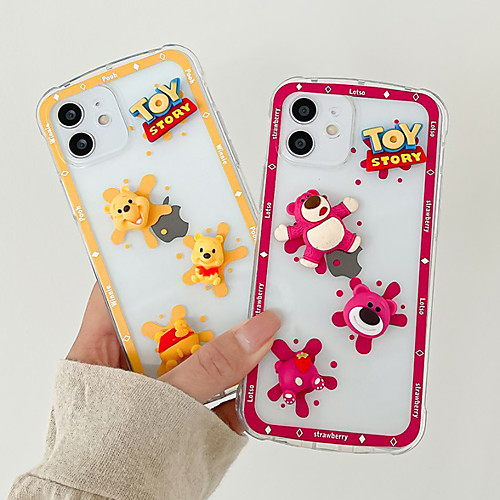 

Phone Case For Apple Back Cover iPhone 12 Pro Max 11 SE 2020 X XR XS Max 8 7 Shockproof Dustproof Cartoon Graphic TPU
