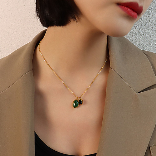 

lureme Black Leather Choker Adjustable Gold Chain Necklace for Women Simple Boho Jewelry Gift (nl006269)