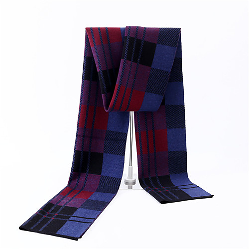 

Men's Rectangle Scarf Daily As Per Picture Scarf Lattice