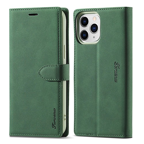 

Retro Flip Wallet Leather Phone Case For iPhone 12 Pro Max 11 SE 2020 X XR XS Max 8 7 6 Plus SE2020 Magnetic Flip Folio Full Body Protective Cover with Card Slots Kickstand