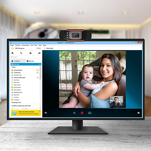 

USB Computer Webcam Full HD Webcam Camera Digital Web Cam With Micphone For Laptop Desktop PC Tablet Rotatable Camera