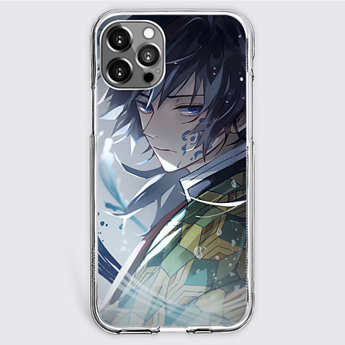 

Demon Slayer: Kimetsu no Yaiba Cartoon Characters Phone Case For Apple iPhone 12 Pro Max 11 SE 2020 X XR XS Max 8 7 Unique Design Protective Case Shockproof Dustproof Back Cover TPU