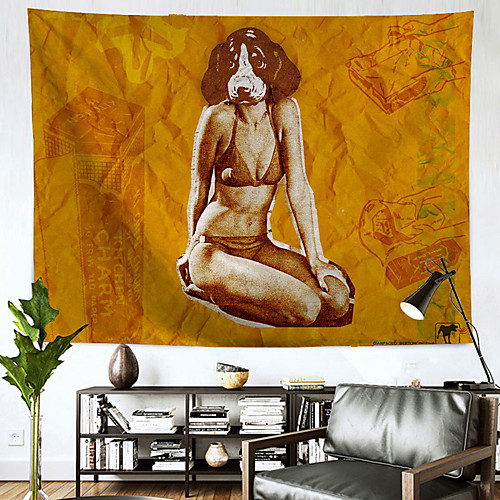 

Wall Tapestry Art Decor Blanket Curtain Hanging Home Bedroom Living Room Decoration Polyester