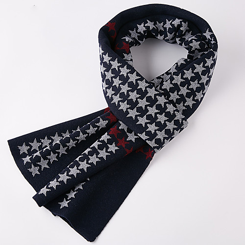 

Men's Rectangle Scarf Daily As Per Picture Scarf Print