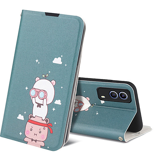 

Phone Case For Vivo Full Body Case VIVO Y66 VIVO Y85 vivo y71 VIVO X27 vivo S5 vivo Nex 3 vivo Y7S / IQOO Neo / Z5 vivo Z5X / Z1 Pro vivo Y17 / Y3 vivo S7 5G Shockproof Dustproof with Windows Cartoon