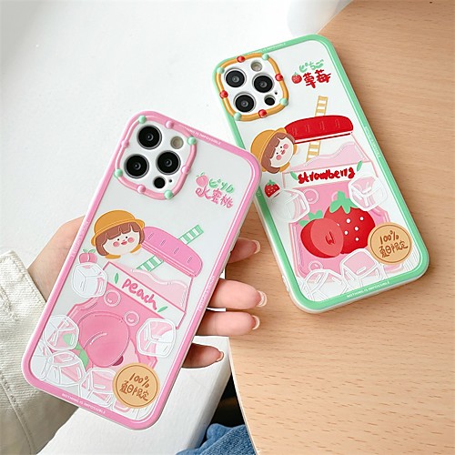 

Phone Case For Apple Back Cover iPhone 12 Pro Max 11 SE 2020 X XR XS Max 8 7 Shockproof Dustproof Cartoon TPU