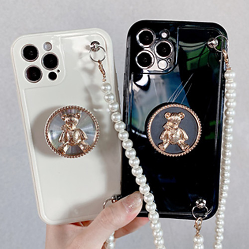 

Phone Case For Apple Back Cover iPhone 12 Pro Max 11 SE 2020 X XR XS Max 8 7 Shockproof Dustproof Solid Colored TPU