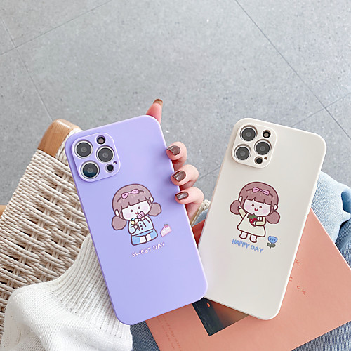 

Phone Case For Apple Back Cover iPhone 12 Pro Max 11 SE 2020 X XR XS Max 8 7 Shockproof Dustproof Cartoon TPU