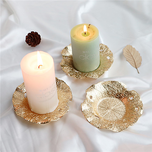 

1pc Metal Candle Holder European Style Flower