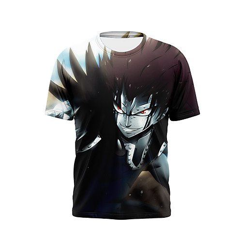 

Inspired by Fairy Tail Cosplay Anime Cartoon 100% Polyester Print 3D Harajuku Graphic T-shirt For Women's / Men's